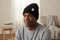 Black beanie lifestyle photo